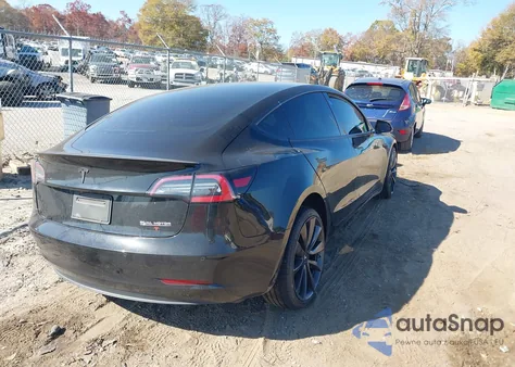 2020 Tesla Model 3 Performance Dual Motor All-Wheel Drive from USA, damaged, VIN 5YJ3E1EC2LF714385